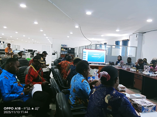 Sosialisasi E-Walidata SIPD RI kepada Kepala Distrik